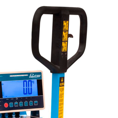 Transpalete hidráulico com balança garfo largo 2.000 kg 700 x 1150 mm - TM2000B Transpalete hidráulico com balança garfo largo 2.000 kg 700 x 1150 mm - TM2000B