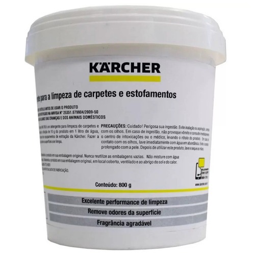 Detergente em pó para extratora 800g - RM760 Detergente em pó para extratora 800g - RM760