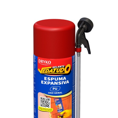 Espuma expansiva de poliuretano 500 ml - VEDATUDO Espuma expansiva de poliuretano 500 ml - VEDATUDO