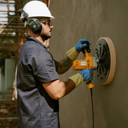 Desempenadeira elétrica 1200 watts 380 mm - MDE  110V Desempenadeira elétrica 1200 watts 380 mm - MDE  110V