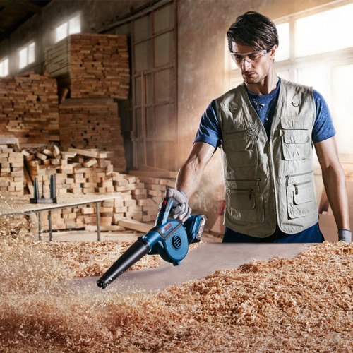 Soprador de ar a bateria 18V com fluxo de 270 km/h Sem bateria - GBL 18V-120 Soprador de ar a bateria 18V com fluxo de 270 km/h Sem bateria - GBL 18V-120