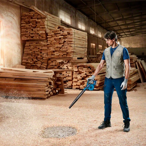 Soprador de ar a bateria 18V com fluxo de 270 km/h Sem bateria - GBL 18V-120 Soprador de ar a bateria 18V com fluxo de 270 km/h Sem bateria - GBL 18V-120