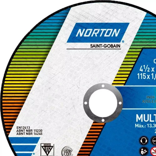 Kit 25 Discos de corte para multi materiais 4.1/2 x 3/64 x 7/8 Kit 25 Discos de corte para multi materiais 4.1/2 x 3/64 x 7/8