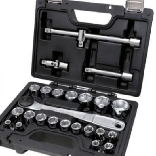 Jogo de soquete sextavado 8 a 32 mm encaixe 1/2 Jogo de soquete sextavado 8 a 32 mm encaixe 1/2