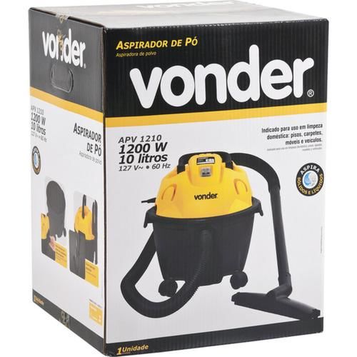 Aspirador de pó e líquido 1200 watts 10 litros - APV 1210 220V Aspirador de pó e líquido 1200 watts 10 litros - APV 1210 220V