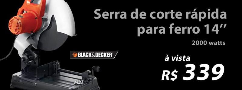 Serra de corte rápida para ferro 14´´ - 2000 watts