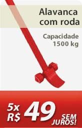 Alavanca com roda capacidade para 1500 kg altura de 1,50 m - RLL-548&nbsp;-&nbsp;Rotterman