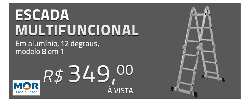 Escada multifuncional 
