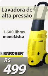 Lavadora de alta pressão 1.600 libras monofásica - K3.80 M - Karcher Lavadora de alta pressão 1.600 libras monofásica - K3.80 M - Karcher