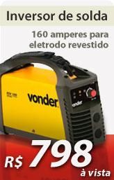 Inversor de solda 160 amperes