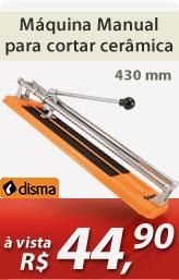 M&aacute;quina manual para cortar cer&acirc;mica 430 mm - hobby - Disma