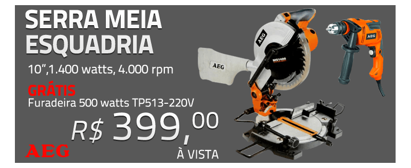 Serra meia esquadria