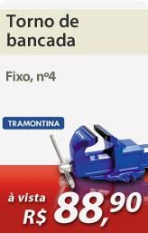 Torno de bancada fixo n&ordm; 4 - Tramontina