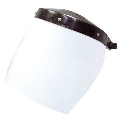 Protetor facial incolor 10" com catraca