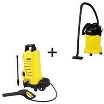 Lavadora de alta pressao 1.450 libras - K2.170 Aspirador de po e liquidos 20 litros 1.400 watts - A2214 - Karcher