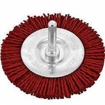 Escova em nylon com haste de 1/4&rsquo;&rsquo;