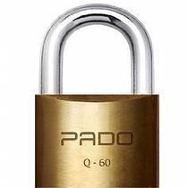 Cadeado em lat&atilde;o de 60 mm com chave tetra - Pado