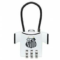Cadeado com segredo personalizado com o time Santos - Linha Goool - Pado