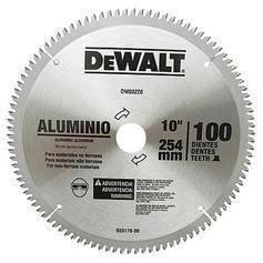 Disco de serra para alumínio/madeira laminada 10 x 30 x 100 dentes - DW-03220 Disco de serra para alumínio/madeira laminada 10 x 30 x 100 dentes - DW-03220
