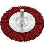 Escova em nylon com haste de 1/4&rsquo;&rsquo;
