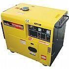 Gerador de energia � diesel 6 kva pot�ncia de 10 hp monof�sico - TD7000SGE