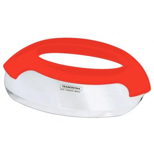 Cortador de pizza aço inox 20 cm vermelho Cortador de pizza aço inox 20 cm vermelho