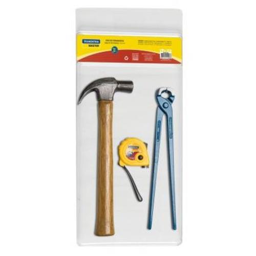 Kit de ferramentas com 3 peças Kit de ferramentas com 3 peças