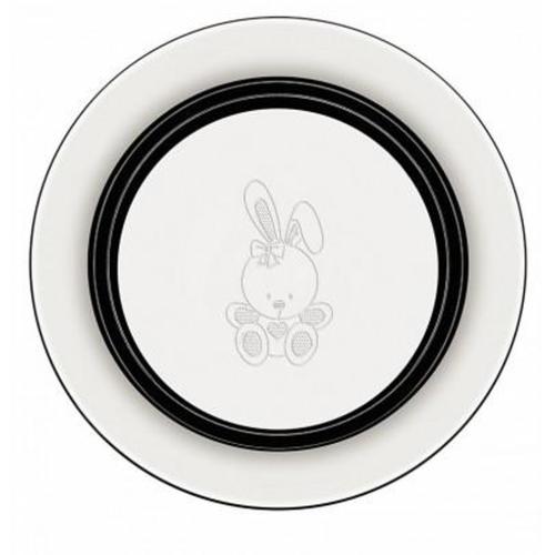 Prato infantil em aço inox 23 cm - LE PETIT Prato infantil em aço inox 23 cm - LE PETIT