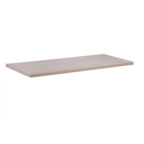 Prateleira de madeira amêndoa sem suporte 25 x 60 cm Prateleira de madeira amêndoa sem suporte 25 x 60 cm