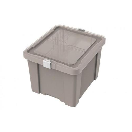 Caixa organizadora 30L concreto - LAUNDRY Caixa organizadora 30L concreto - LAUNDRY