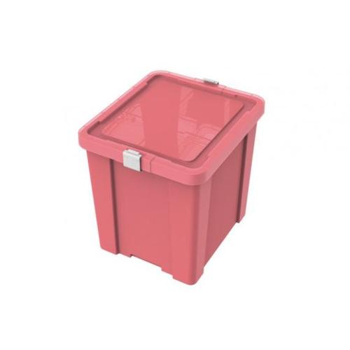 Caixa organizadora 42L rosa claro - LAUNDRY Caixa organizadora 42L rosa claro - LAUNDRY