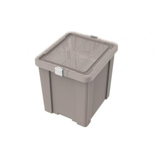 Caixa organizadora 42L concreto - LAUNDRY Caixa organizadora 42L concreto - LAUNDRY