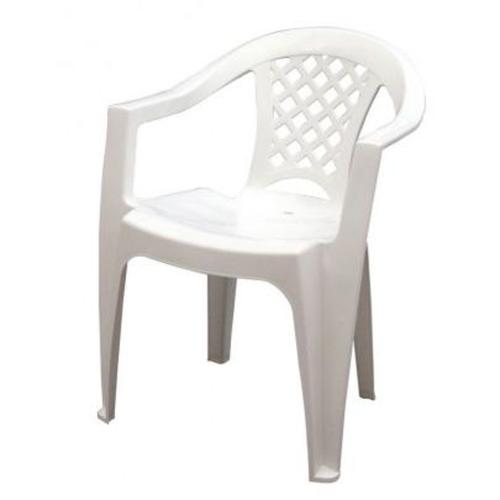 Cadeira de polipropileno branca Cadeira de polipropileno branca