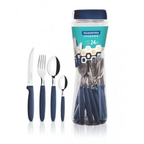 Faqueiro em aço inox 24 peças- LEME Faqueiro em aço inox 24 peças- LEME