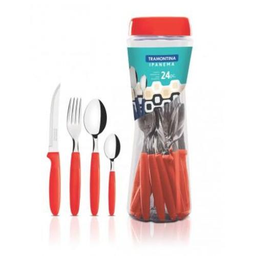 Faqueiro em aço inox 24 peças- LEME Faqueiro em aço inox 24 peças- LEME