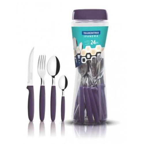 Faqueiro em aço inox 24 peças- LEME Faqueiro em aço inox 24 peças- LEME