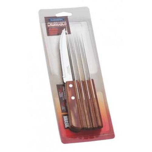 Conjunto de facas para churrasco com 6 peças - Polywood Conjunto de facas para churrasco com 6 peças - Polywood