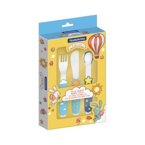 Jogo de talheres infantil em aço inox Jogo de talheres infantil em aço inox