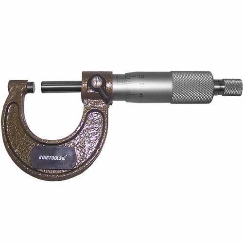 Micrômetro externo capacidade 0-25 mm graduação de 0,01 mm - 503.000 Micrômetro externo capacidade 0-25 mm graduação de 0,01 mm - 503.000