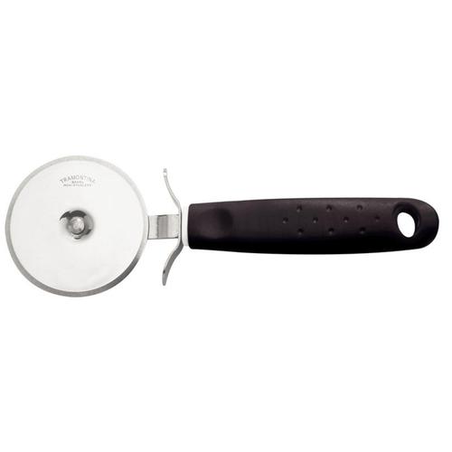 Cortador de pizza em aço inox preto Cortador de pizza em aço inox preto