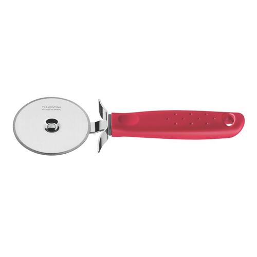 Cortador de pizza em aço inox vermelho Cortador de pizza em aço inox vermelho