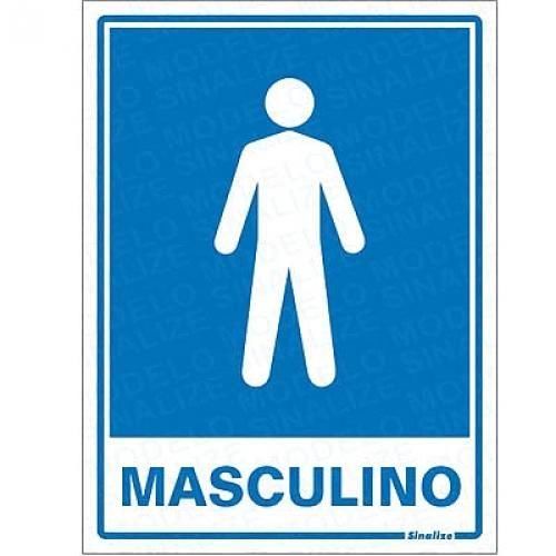 Placa sinalizadora em poliestireno sanitário masculino 220AD -> Placa Banheiro Feminino Masculino Imprimir Placa sinalizadora em poliestireno sanitário masculino 220AD -> Placa Banheiro Feminino Masculino Imprimir