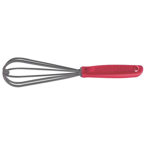 Batedor manual em nylon cabo vermelho Batedor manual em nylon cabo vermelho