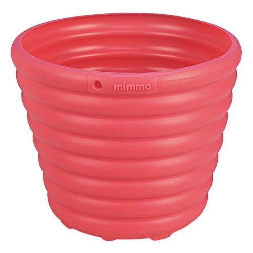 Cachepô para flores em plástico rosa 1,7 litros - Mimmo Cachepô para flores em plástico rosa 1,7 litros - Mimmo
