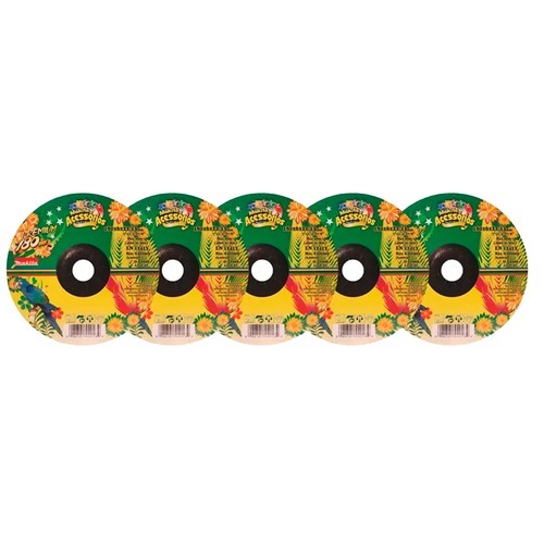 Disco de desbaste para metal 7x1/4 x 7/8 com 5 peças Disco de desbaste para metal 7x1/4 x 7/8 com 5 peças