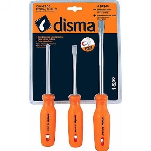 Jogo de chave de fenda e philips - 3 peças Jogo de chave de fenda e philips - 3 peças