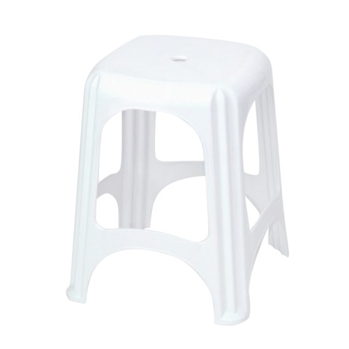 Banqueta de plástico branco - Niterói Banqueta de plástico branco - Niterói