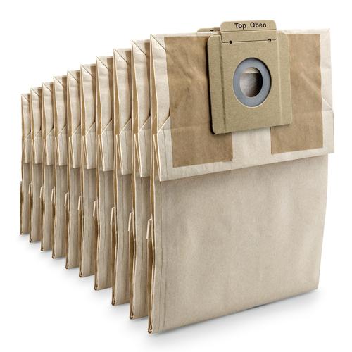 Filtro de papel 10 peças para aspirador de pó T 12/1 Filtro de papel 10 peças para aspirador de pó T 12/1