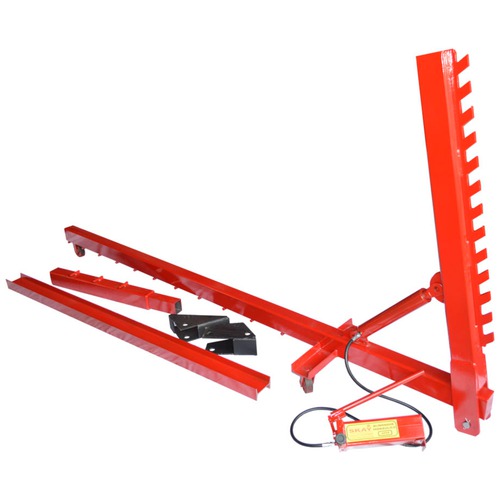 Alinhador de monobloco com braço fixo 15 ton 26 peças Alinhador de monobloco com braço fixo 15 ton 26 peças