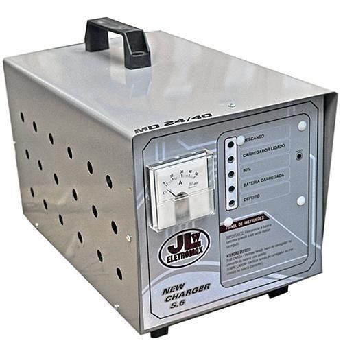 Carregador de baterias 24 volts 40 amperes Carregador de baterias 24 volts 40 amperes